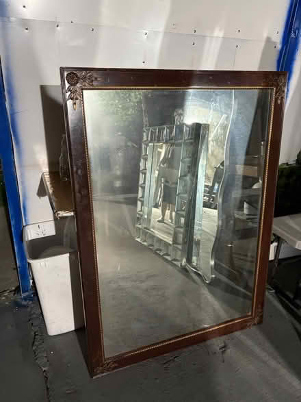 Photo of free Mirror and table (Encino) #4