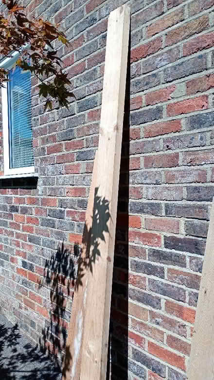 Photo of free 2 lengths of timber. (Wallands Park BN7) #1