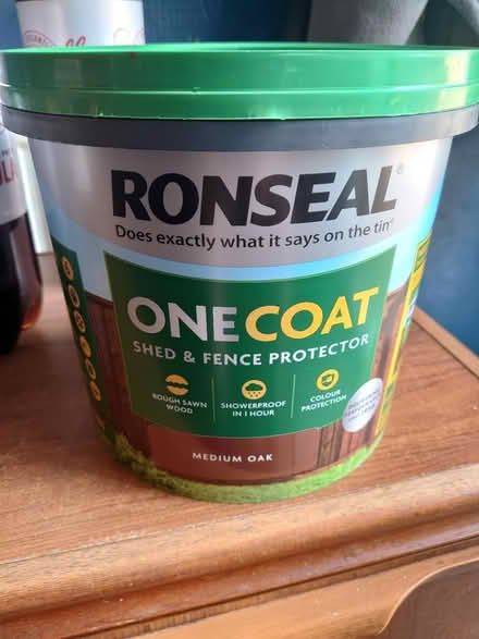 Photo of free Ronseal shed and fence protection (CV2) #1
