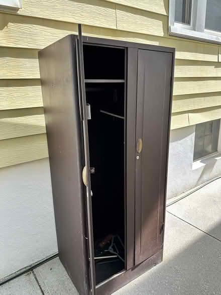 Photo of free Metal Wardrobe (Woodlawn, Bronx) #2