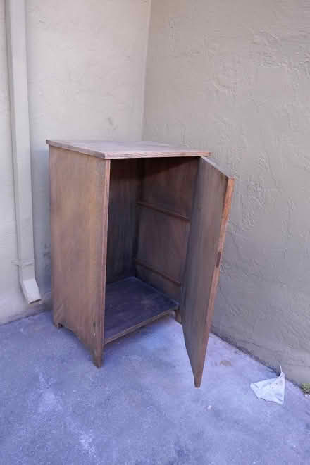Photo of free wooden cabinet (pinole) #1