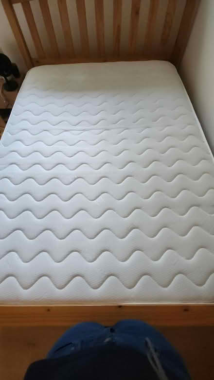 Photo of free Dbl bed mattress ,mattress topper (E17) #1
