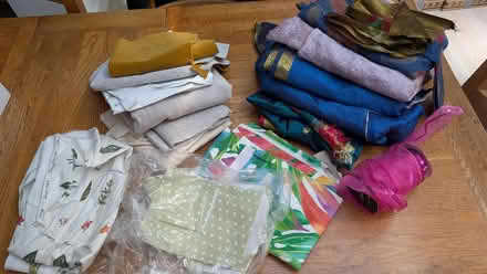 Photo of free Material various from upholstery/curtain projects. (Shoreham-by-Sea BN43) #1