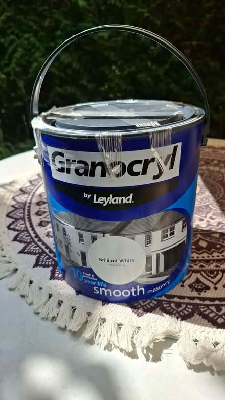 Photo of free White Masonry Paint (Liss GU33) #1