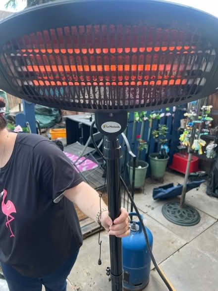 Photo of free patio heater (Long ditton) #1