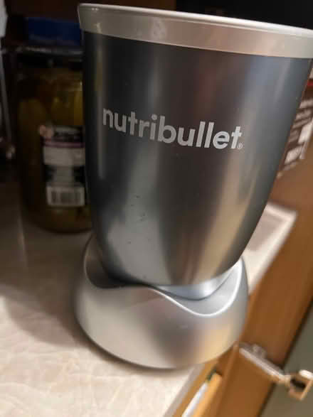 Photo of free Nutribullet with regular large and small blade attachments (North Kensington W10) #1