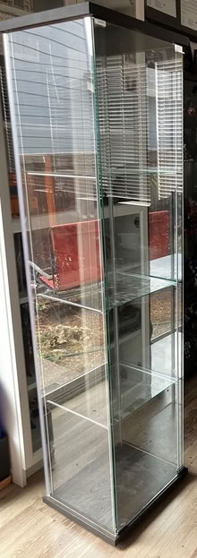 Photo of free Collectibles glass cabinet (Vancouver Evergreen) #1