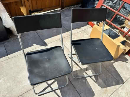 Photo of free 2 folding Ikea chairs (Littlemore OX4) #2