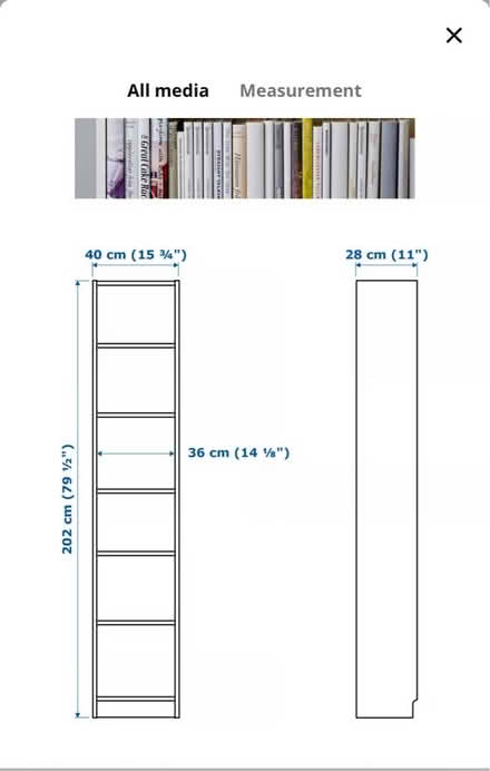 Photo of free IKEA Billy Bookcase (Kennington, SE11) #2