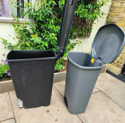 Photo of free 2 tall rubbish bins (Balham) #1
