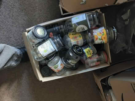 Photo of free clean glasss jars with lids (Central Rugby CV21) #1