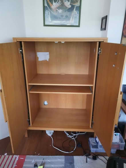 Photo of free Desk with door (Barbican EC2Y) #2