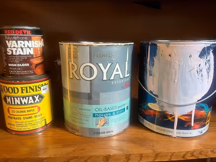 Photo of free Paints and Stains (Clinton/Berlin Line) #1
