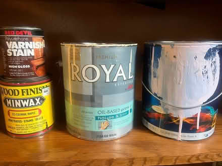 Photo of free Paints and Stains (Clinton/Berlin Line) #1
