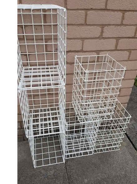 Photo of free Plastic coated metal storage baskets (Kendal LA9) #1