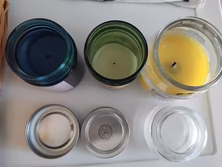 Photo of free Partially burnt scented candles (Marton Bank FY4) #2