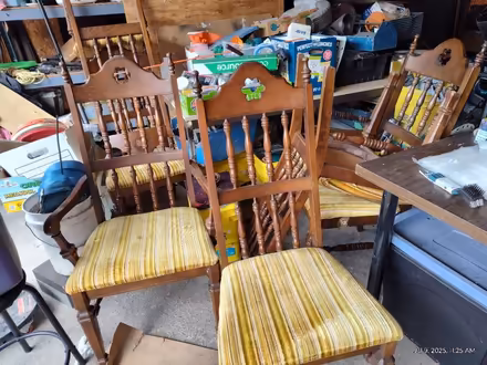 Photo of free Vintage chair set-solid wood (Westmont) #1