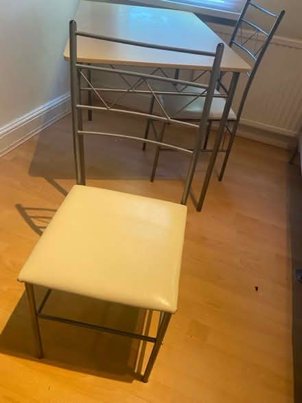 Photo of free Desk and 2 Chairs (CW2) #4