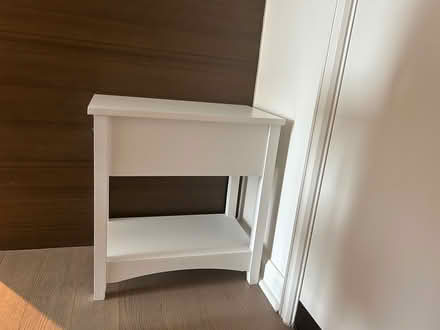 Photo of free Bed side table (10001 (Hudson Yards)) #2