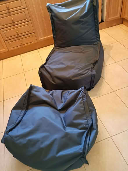 Photo of free Beanbag chair with foot rest (Chalvington BN27) #2