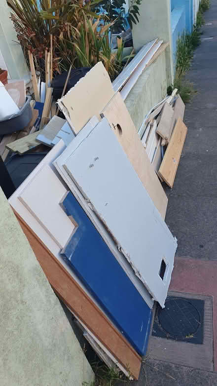 Photo of free Lots of old wood (Hanover BN2) #1