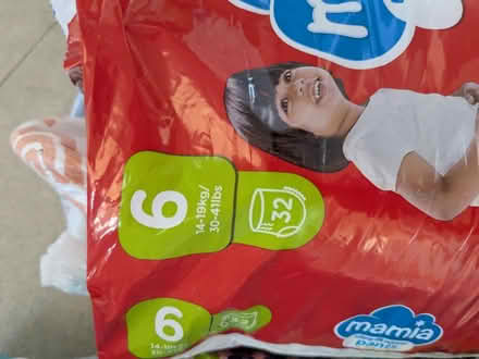 Photo of free Size 6 nappies (Southbourne, Dorset) #2
