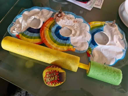 Photo of free Kids paddling pool toys (Denton) #1