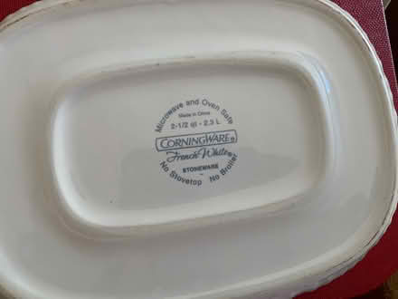 Photo of free Corning ware casserole (East Palo Alto) #3