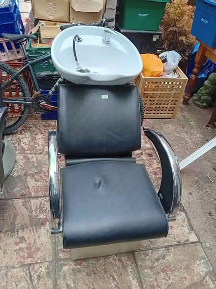 Photo of free 2 hairdressers chairs (Richmond) #1