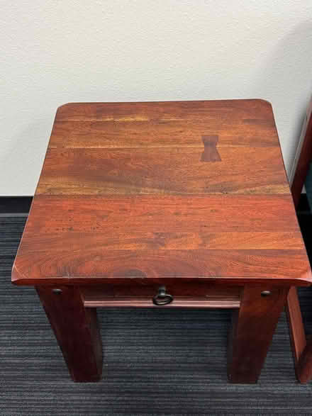 Photo of free Beautiful End Tables & Console (Fountain Vly, Heil & Bushard) #3