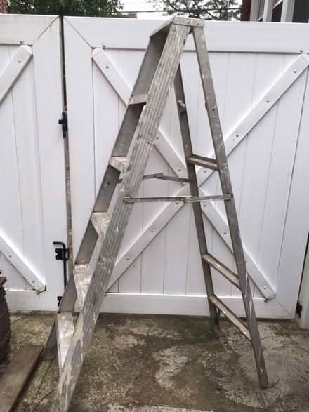 Photo of free 6FT A-frame aluminum ladder (Bronx) #1