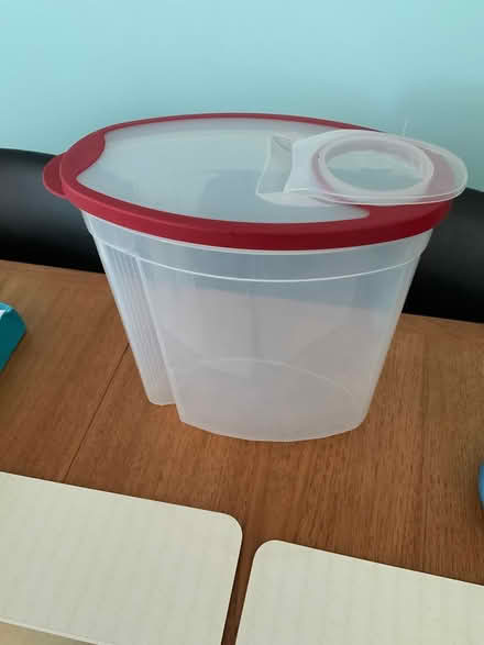 Photo of free Rubbermaid cereal holder (East Palo Alto) #2