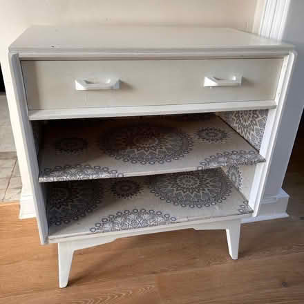 Photo of free Small white wooden chest of drawers (Liberton EH16) #1