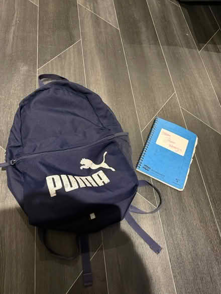 Photo of free Blue Puma back pack (Bradford BD1) #1
