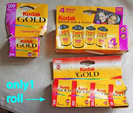 Photo of free Old Kodak 35mm Film Sealed Packs (West Townsend) #1