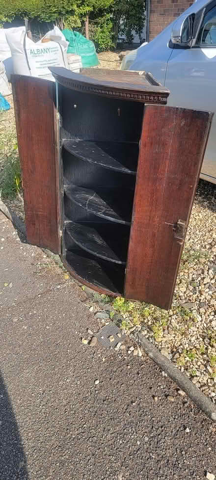 Photo of free Georgian Corner Cupboard (LE16 9JN) #2