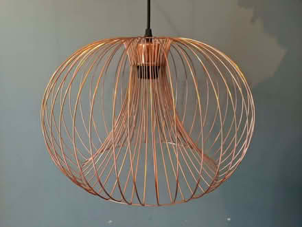Photo of free Feature copper lamp shade 40cm diameter (Braithwaite CA12) #1