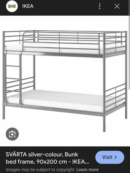 Photo of free Ikea bunkbed (Warminster BA12) #1