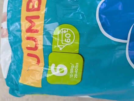 Photo of free Size 6 nappies (Southbourne, Dorset) #3