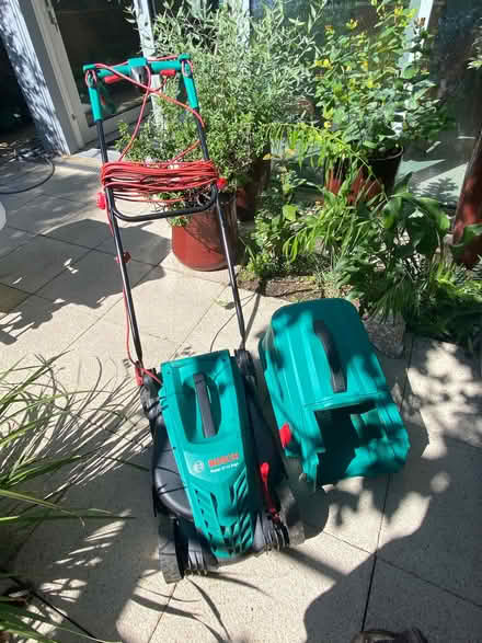 Photo of free Bosch lawn mower (Teddington TW1) #2
