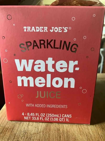 Photo of free Trader Joe's Sparkling Watermelon (Near Gary Ave & Schick Rd) #1
