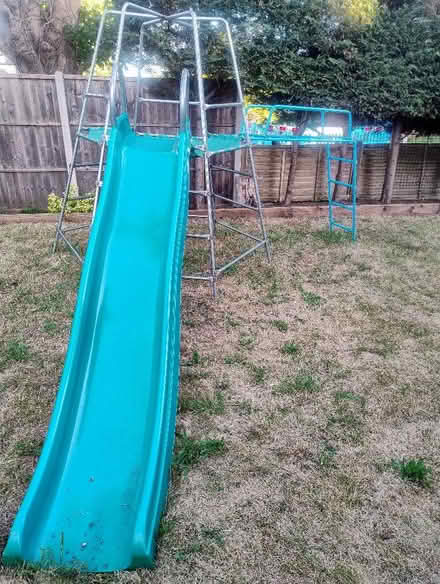 Photo of free Climbing frame, slide, kitten run (Belmont SM2) #2