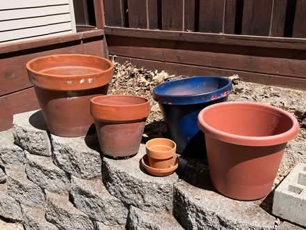 Photo of free Garden pots (South Walnut Creek) #1