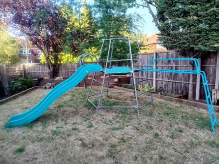 Photo of free Climbing frame, slide, kitten run (Belmont SM2) #1