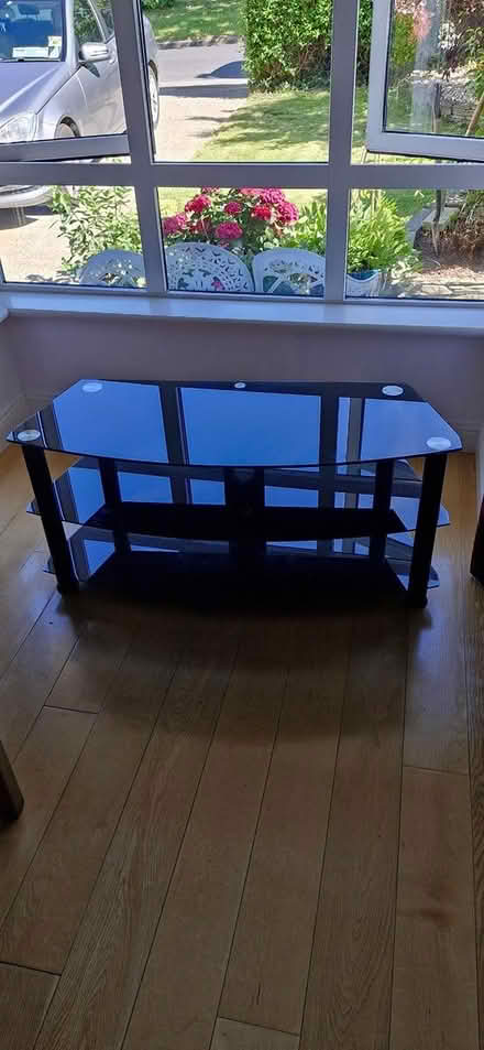 Photo of free Glass TV stand (Gracemeadow Stamullen Meath) #1