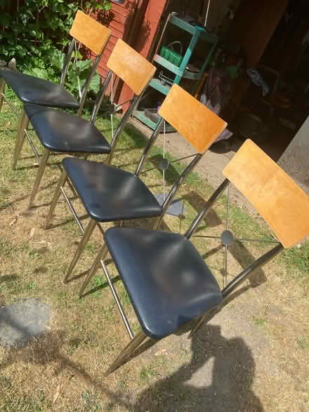 Photo of free 4 dining chairs (TW14 bedfont) #1