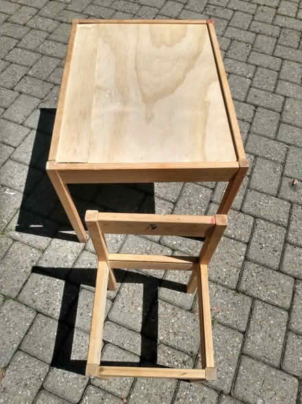 Photo of free Ikea Table & Chair (Near Baseline Rd. & Clyde Ave.) #1