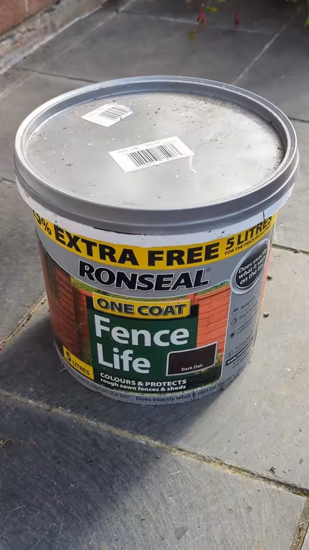 Photo of free Fence paint (MK43) #1