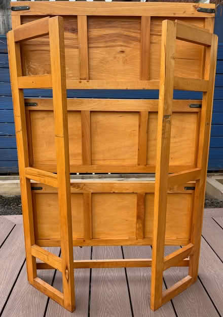 Photo of free Two matching folding shelving units (Flesher's Haugh G40) #2