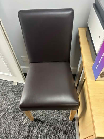 Photo of free Smart brown chairs (SW17 0LW) #1